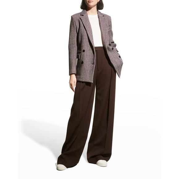 THEORY Piazza Walden Tweed Double-Breasted Jacket - NWT - Picture 2 of 12